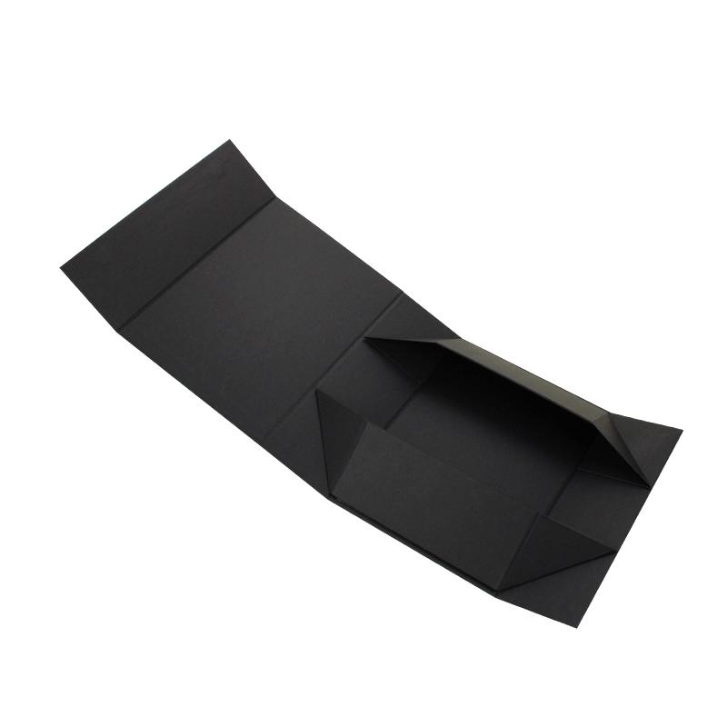 Black Magnetic Folding Box