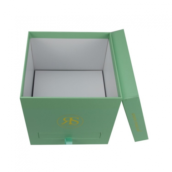 Green Cardboard Boxes With Lids