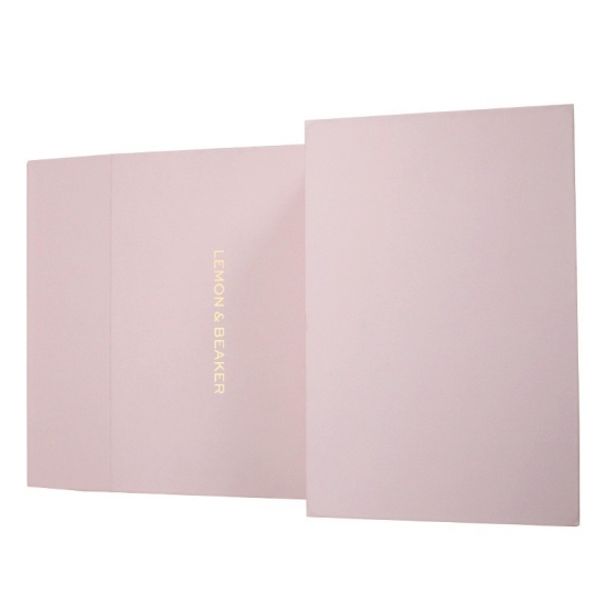 Pink magnetic gift box