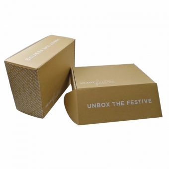 Personalized Large Size Natural Mailing Boxes
