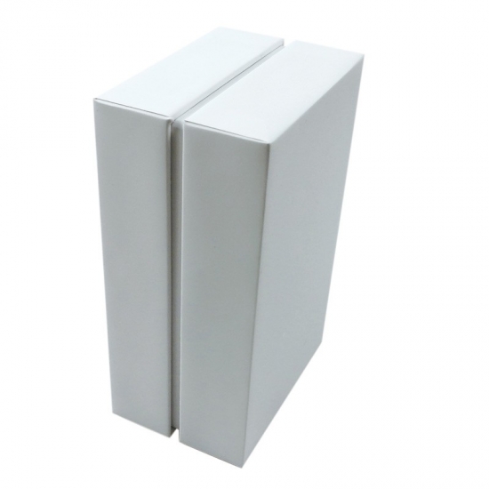 Custom sturdy enough plain white box and shaped EVA with lid