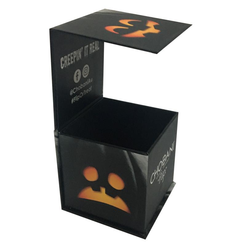 Small Flat Pack Boxes for Halloween pumpkin lantern