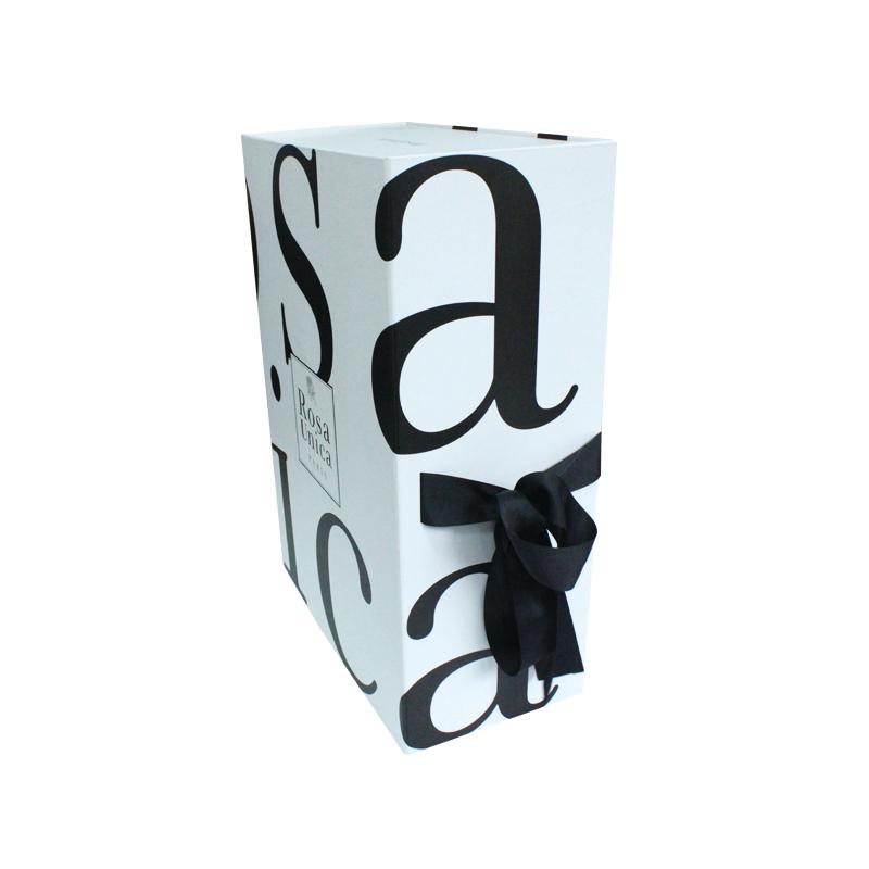 A4 folding gift box With Ribbon