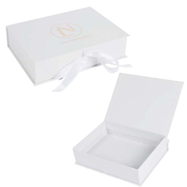 White Gift Boxes With Ribbon