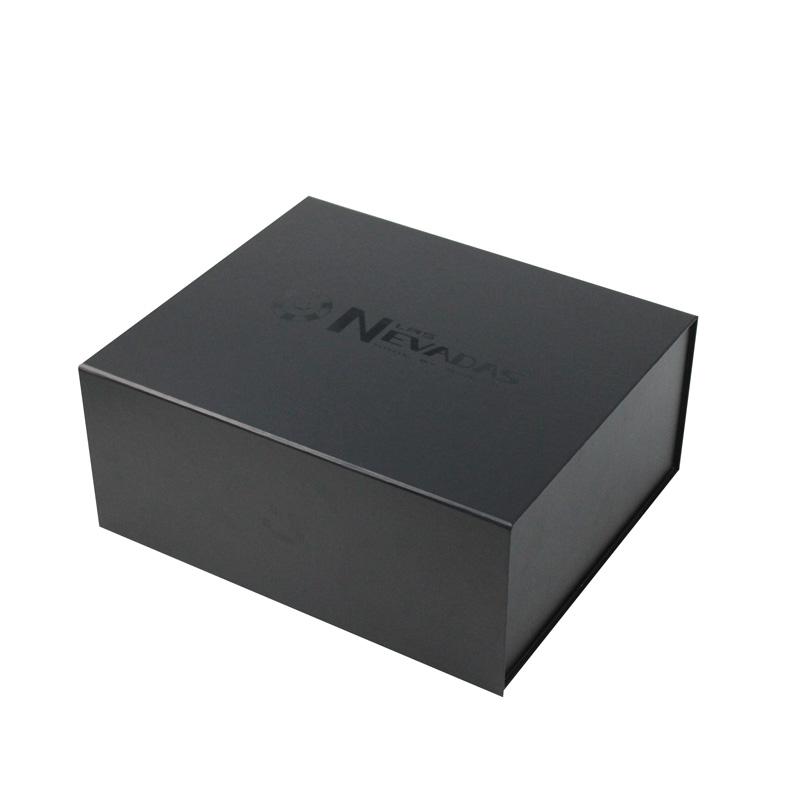 Black Paper Folding Packaging Gift Box